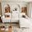 U Shaped Sectional Teddy Velvet Couch With Storage,Corner Modular Sofa With Chaise-1688645496