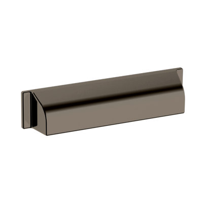 4422 Transitional 6" Cup Pull, in Lifetime (PVD) Graphite Nickel