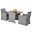 Ensemble de conversation en osier / rotin pour 2 personnes avec coussins Silburn-665555333-562582936