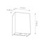 Zanders Chrome Flush Mounted Sconce-1151426108-1151426109