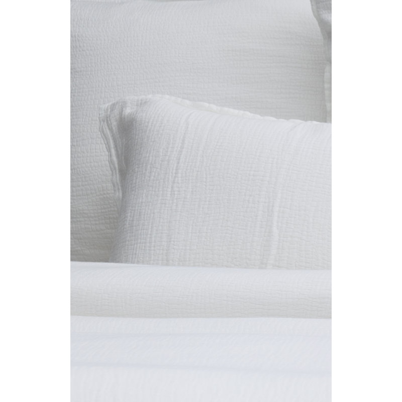 Waverly Duvet Cover, King Duvet Cover + 2 King Shams, White