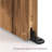 Plastic Floor Sliding Barn Door Hardware Guides