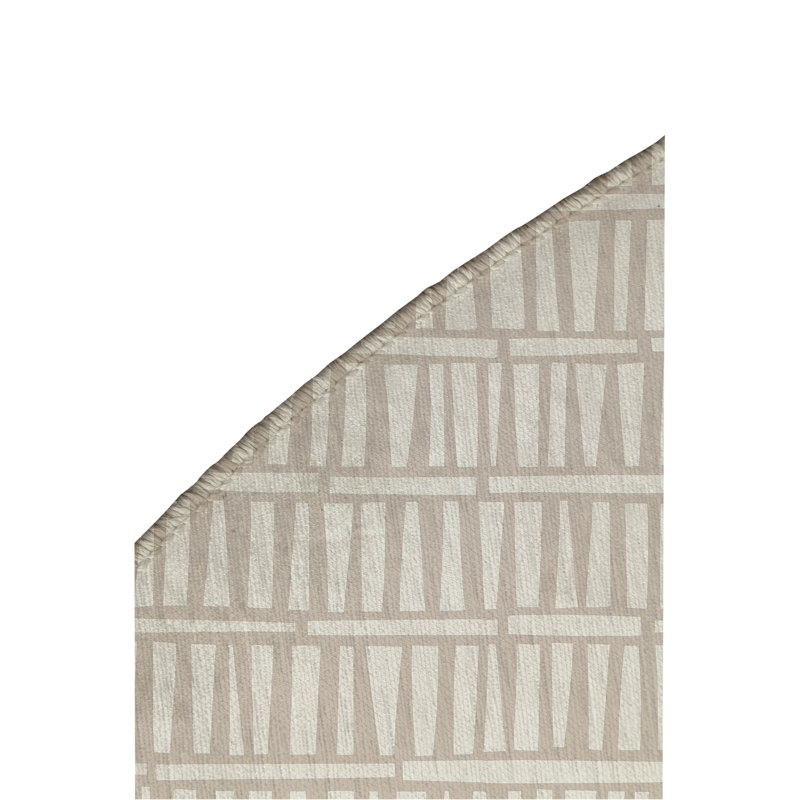 Tapis d'extérieur antidérapant Heritage Haven, Rond 5 pi