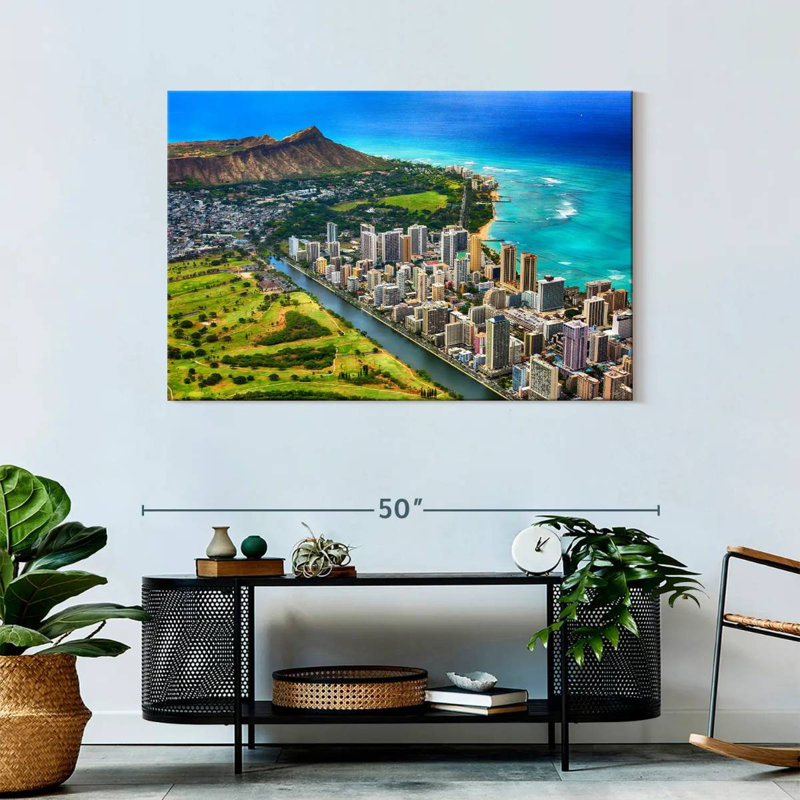 Nicci Waikiki vu d'en haut