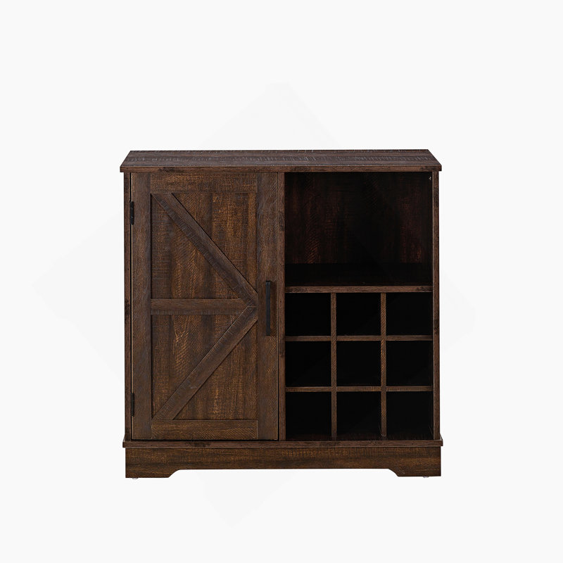Armoire de bar Farmhouse Coffee Bar, Espresso