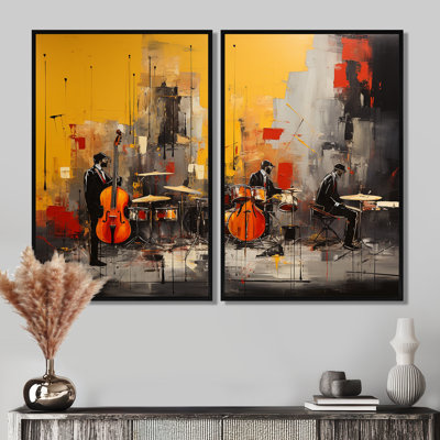 Jazz Band Melody Groove - impressions sur toile traditionnelles