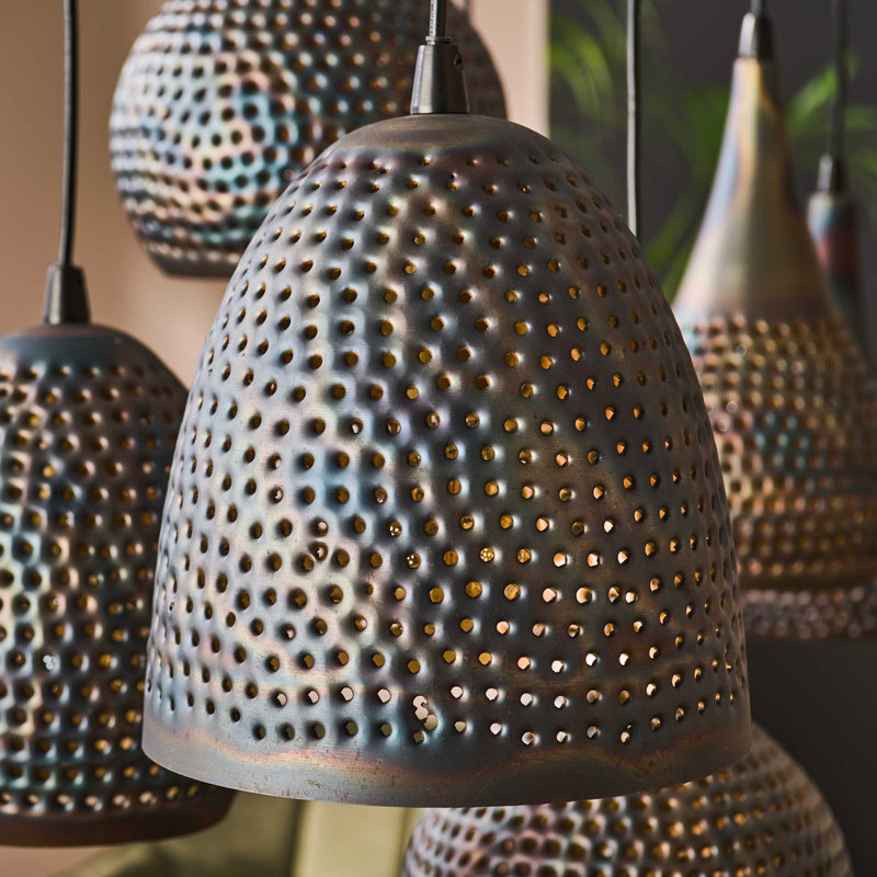 Polemoine 7 - Light Cluster Geometric Pendant