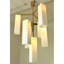 Lustre suspendu en laiton clair à intensité variable Murano-88711036-88711037-88711038