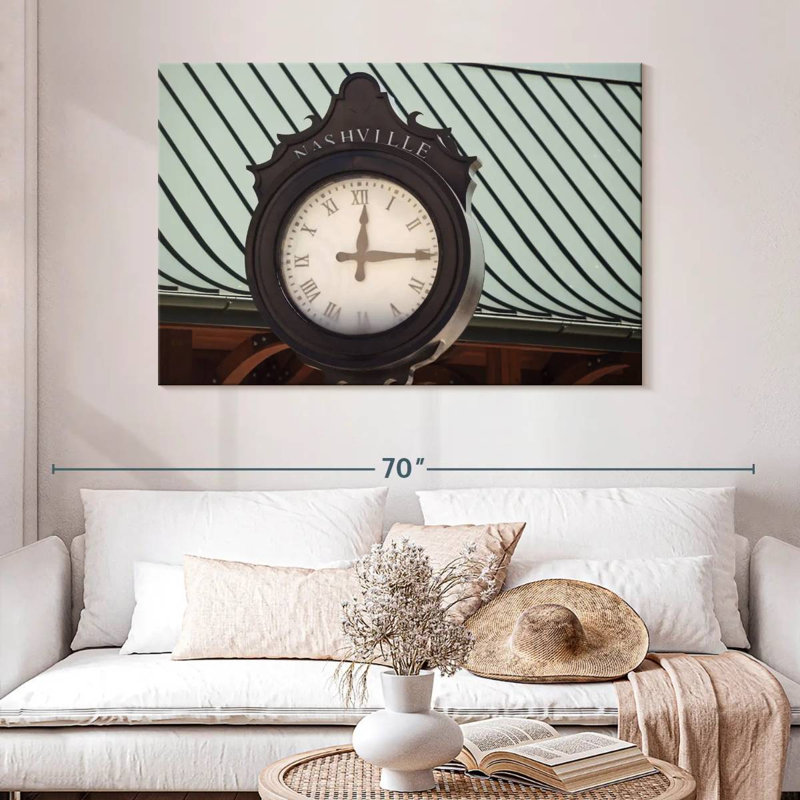 Horloge de rue Kerner Nashville, H 32 po x l 48 po