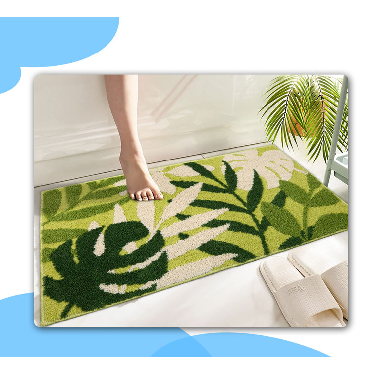 Kessy Bath Rug with Non-Slip Backing