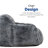 Modern Soft Memory Foam Bean Bag With Armrest