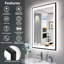 Miroir de salle de bain Tyeishia Matte-436254614