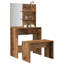 Kliment Dressing Table with Mirror-448935883