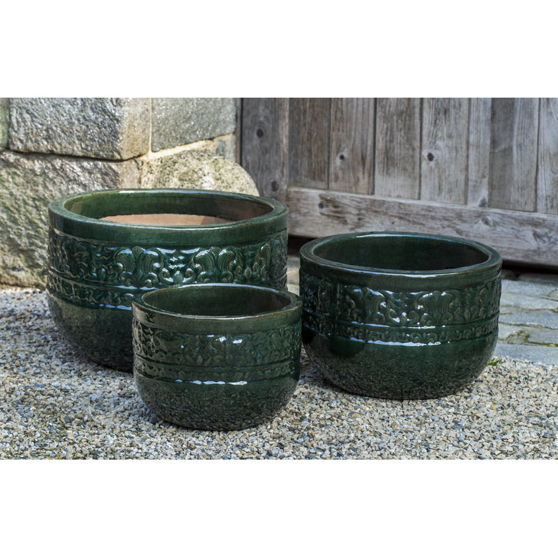 Quebrada Handmade Planter, Antico Terra Cotta