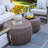 Bailey Round Metal Outdoor Table Sets , 32'' in. W 32'' in. D