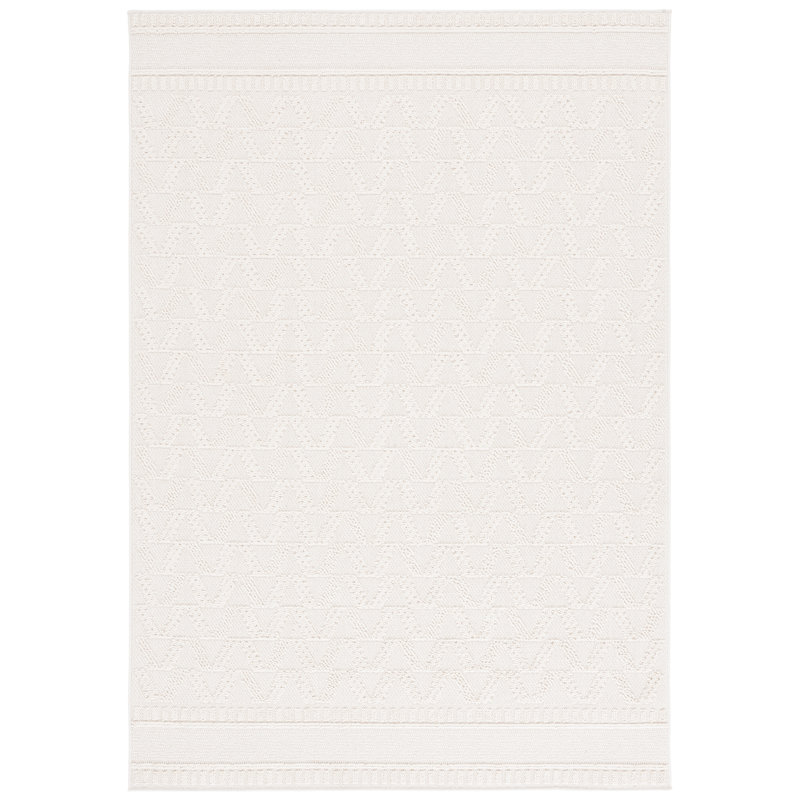 Mabray Performance Solid Colour Rug, Rectangle 5'3" x 7'6"