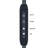Amlcar 72'' LED Swing Arm Floor Lamp with Outlet