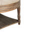 Table basse ronde avec repose-pieds-546053374