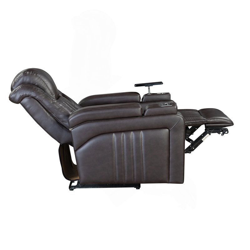 Power Recliner Home Theatre with Power Adjustable Headrest, Wireless Charging Device, Usb Port
