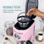 Cafetière 10 tasses Nostalgia Classic Retro, rose-123034386