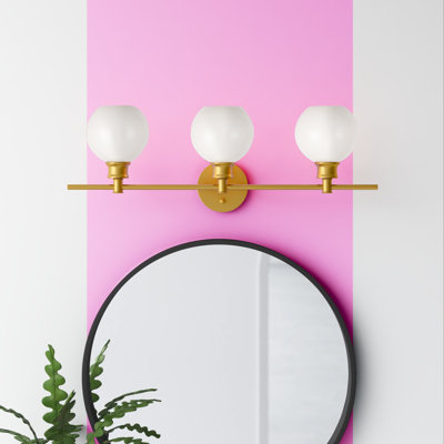 Éclairage pour meuble-lavabo en verre Drinkard