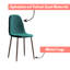 Chaise rembourrée en velours Sera-1268905766
