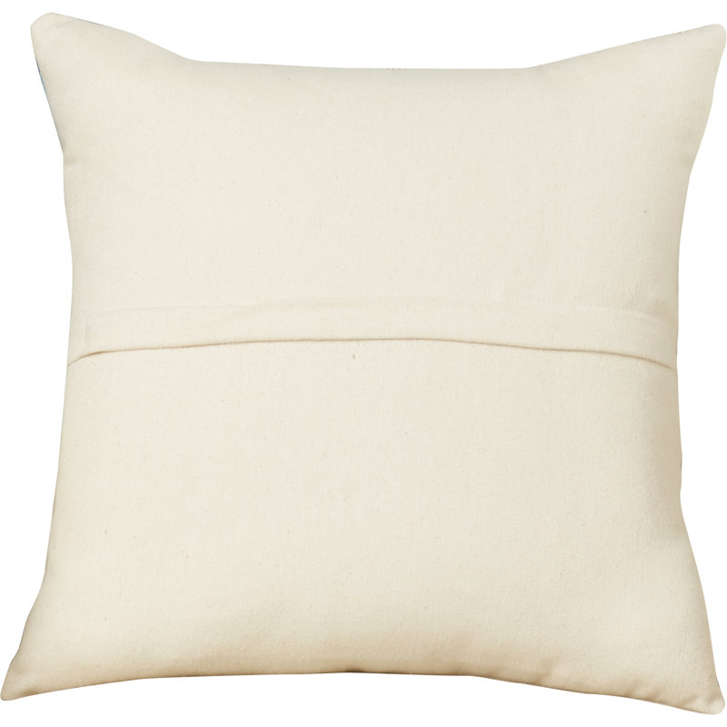 Seahorse Cotton Blend Throw Pillow