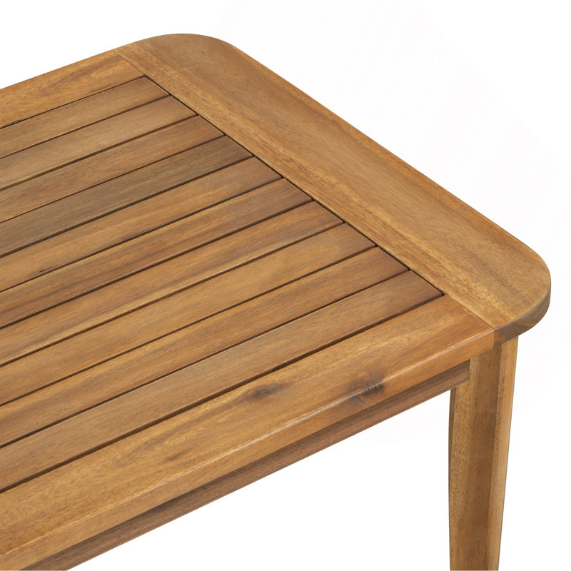 Table basse d'extérieur en bois d'acacia Westin