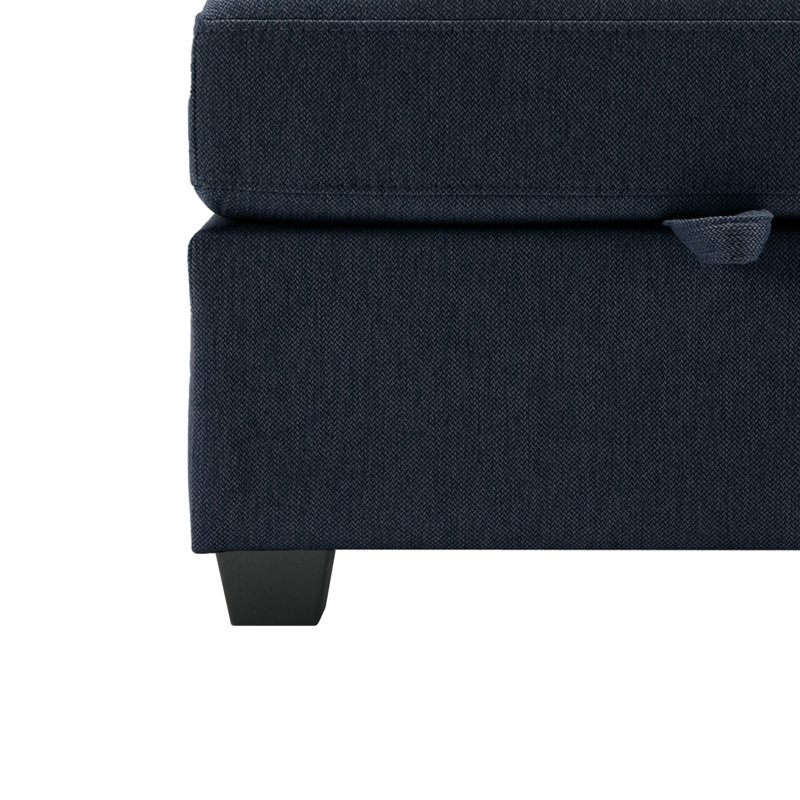 Canapé modulaire polyvalent peu encombrant avec options de rangement et de personnalisation, Bleu