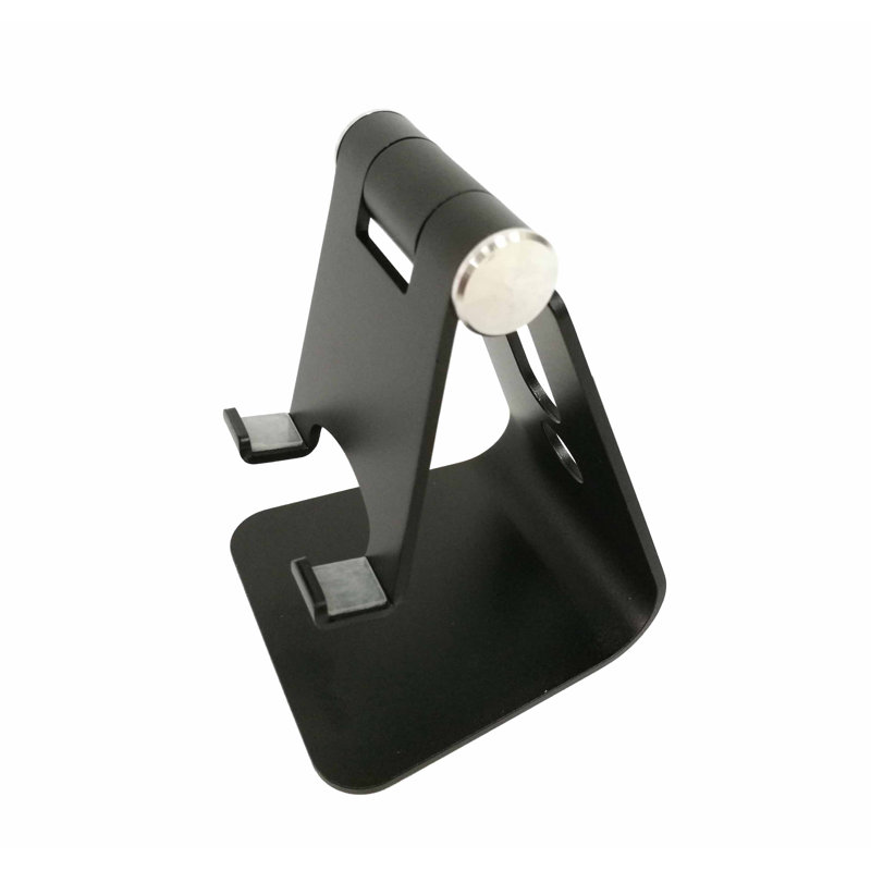 Support multi-angles pour téléphone portable, support de téléphone portable en aluminium avec base antidérapante et pratique