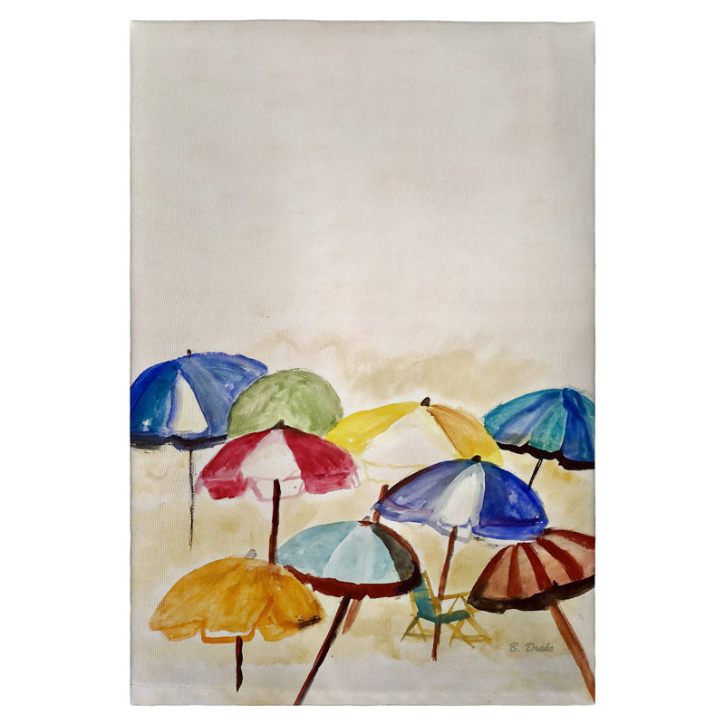 Serviette d'invités Many Umbrellas