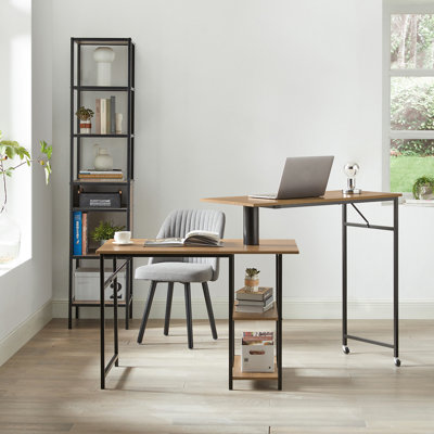 Annemarie Metal Base Writing Desk