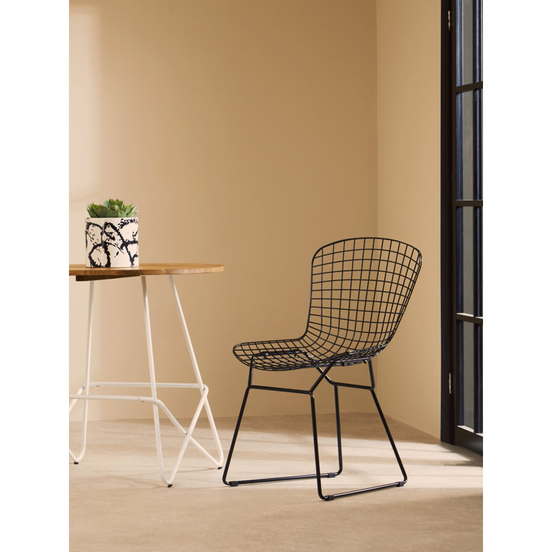 Liana 44cm H Metal Side Chair, Black