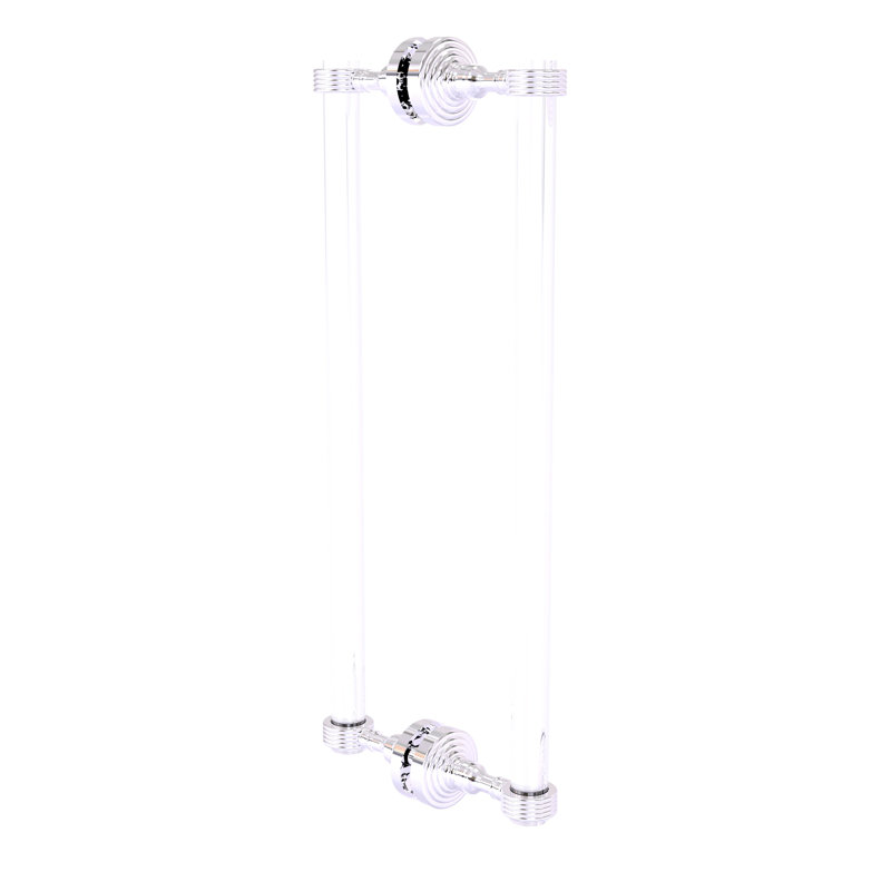 Ensemble de poignées pour appareils centraux 18 "Pacific Grove, Chrome poli