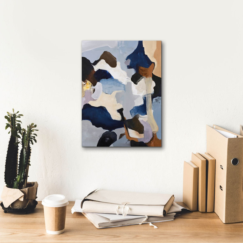  «Cool Tones» par Design Fabrikken, art mural sur toile, 12 po x 16 po, H 16 po x l 12 po