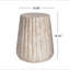 Table d'appoint d'extérieur sculptée Cleme-406044792