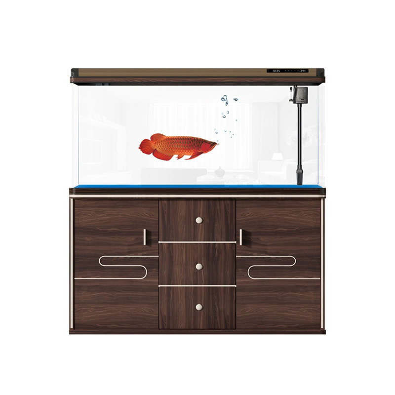 Aquarium moderne en bois manufacturé 50 à 59 gallons Eco