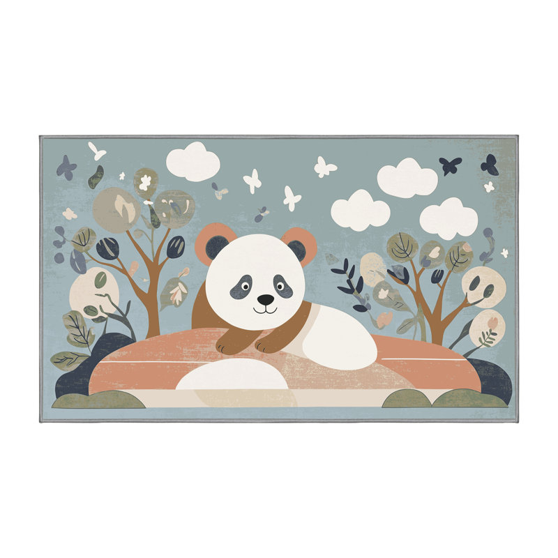 Tapis lavable Indigo, Rectangulaire 2 pi x 3 pi