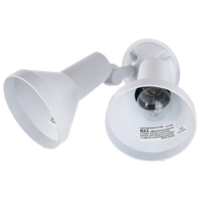  Chaidez 2 Light 15" Outdoor Security Flood Light