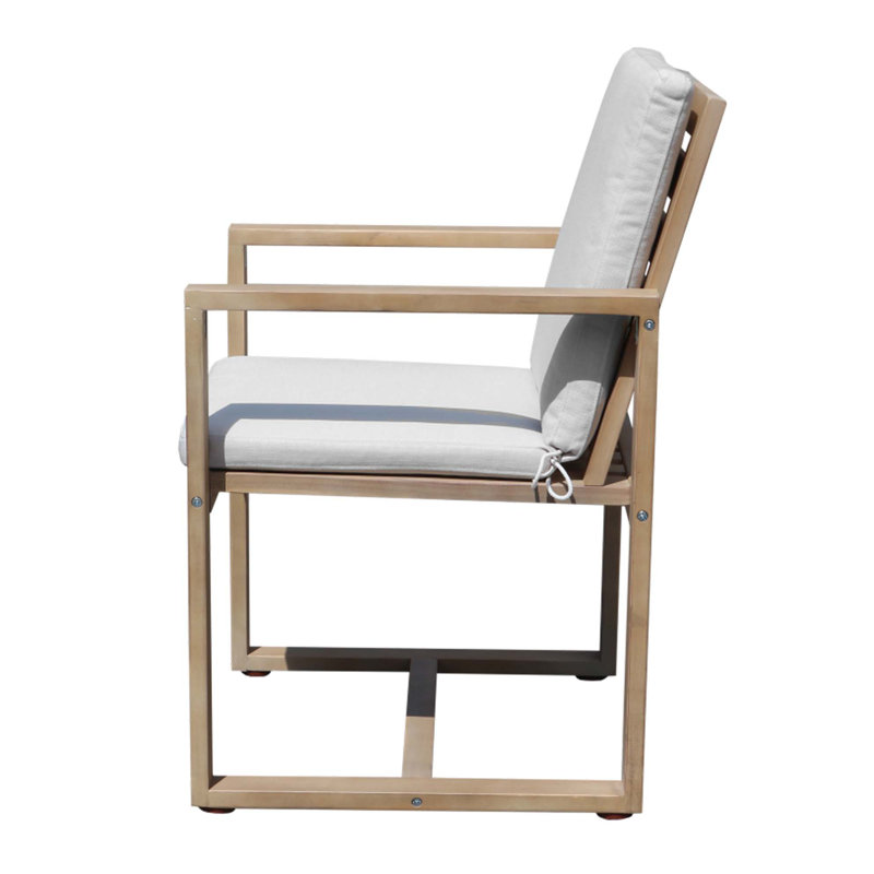 Harbor Outdoor Dining Armchair, Teak