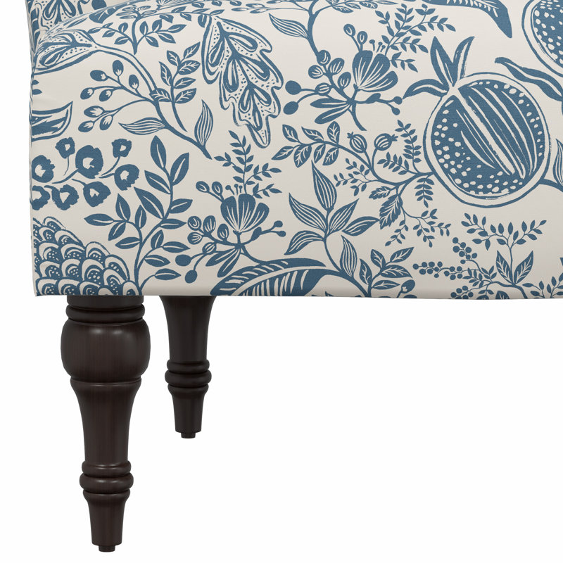 Josephine Chair, Rpc Pomegranate Blue Linen