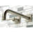 Kingston Brass Manhattan Two-Handle 3-Hole Wall Mount Roman Tub Faucet-54822309