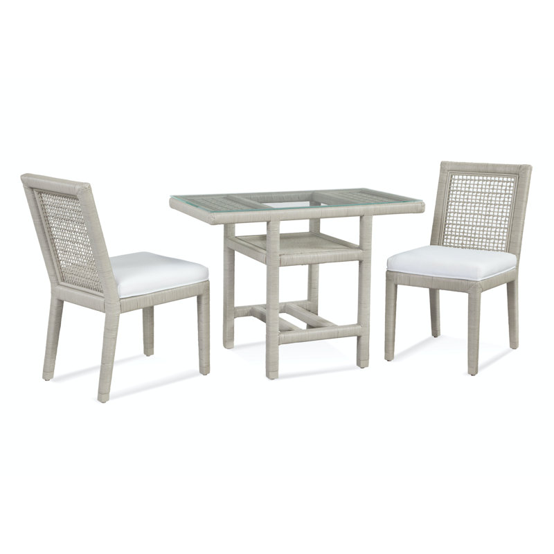 2 - Piece Dining Set, Mineral, Pearl Stripe, 0206-85