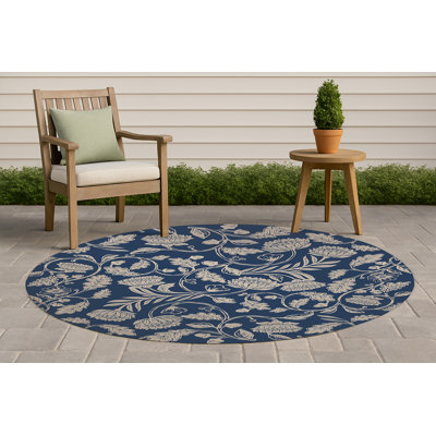 Autumn Vines Non Slip Outdoor Rug