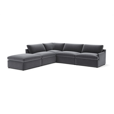 Essex 5-Piece Upholstered Modular Sectional