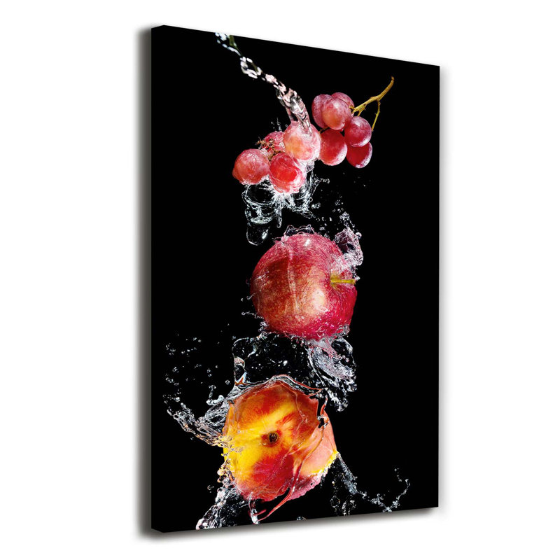 Fruits - Wrapped Canvas Print