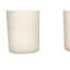 Éclairage, lampe de table, résine crème, abat-jour beige, moderne