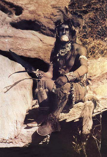 Chef hopi-reproduction de photo, H 42 po x l 28 po x P 1,5 po