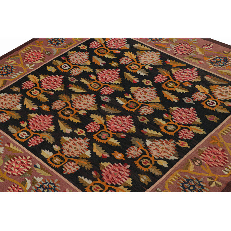 One-of-a-Kind No Hand Knotted Area Rug