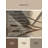 Machine Washable Ortencia Cattail Modern Geometric Rug in Beige – Beige Binding-17388142